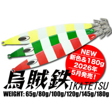 画像をギャラリービューアに読み込む, IKATETSU/烏賊鉄(イカテツ)65g〜180g