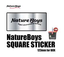Load image into Gallery viewer, NatureBoys Sticker/Sticker Square 123mm/Metal (ST-M02)