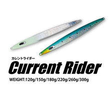 画像をギャラリービューアに読み込む, CURRENTRIDER/カレントライダー120g~300g