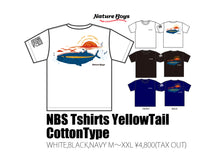 Load image into Gallery viewer, NatureBoys Tshirts YellowTail Cotton type
