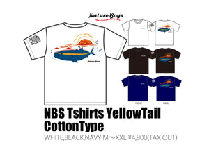 NatureBoys Tshirts YellowTail Cotton type