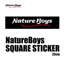 画像をギャラリービューアに読み込む, NatureBoys Sticker/ステッカー スクエア250mm／ブラック（ST-M01）
