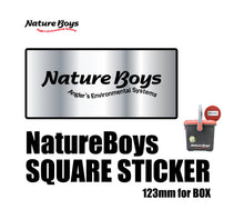 Load image into Gallery viewer, NatureBoys Sticker/Sticker Square 123mm/Metal (ST-M02)
