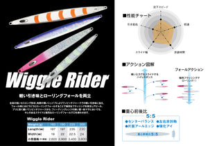 WiggleRider/ウィグルライダー160g〜300g