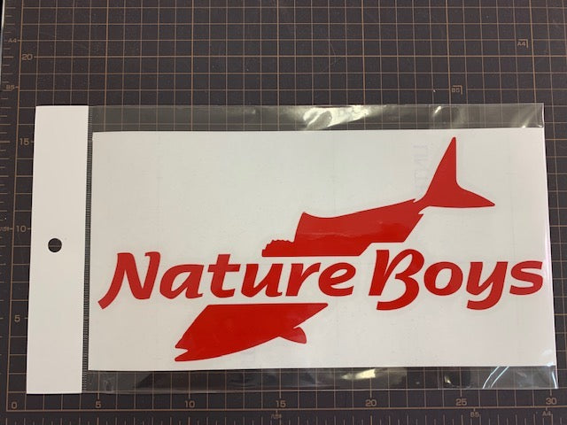 Nature Boys Sticker (Cut Letter Type) Buri